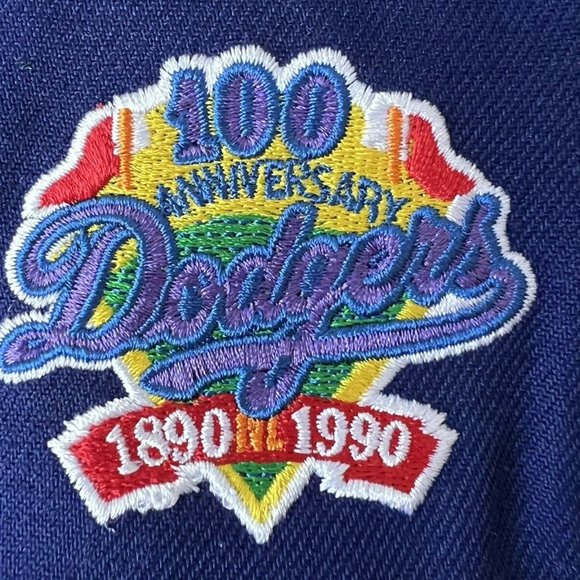 New Era Los Angeles Dodgers Pride Flag Patch 59FIFTY FITTED Hat - Picture 7 of 8